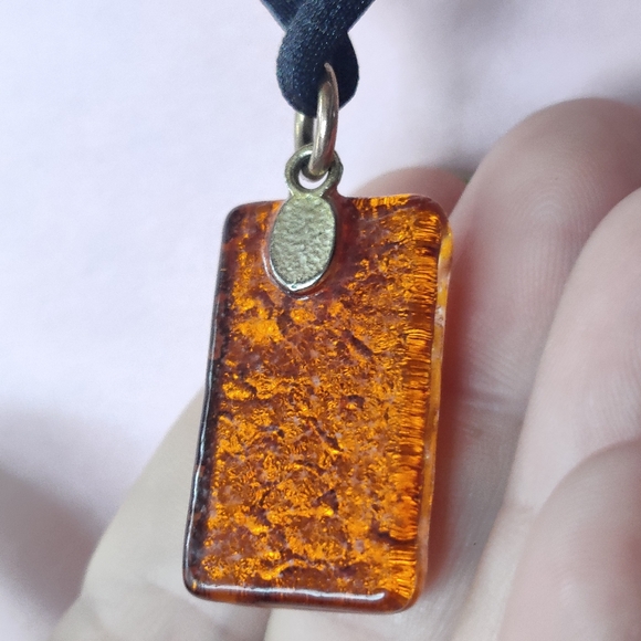 Glass Amber Pendant - Picture 5 of 8